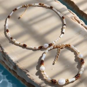 Solstice Aura Pearl & Quartz Ensemble