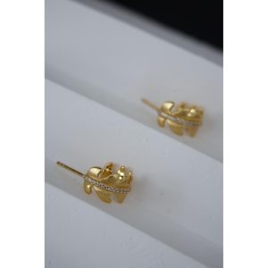 Harvest Wheat Sparkle Earrings